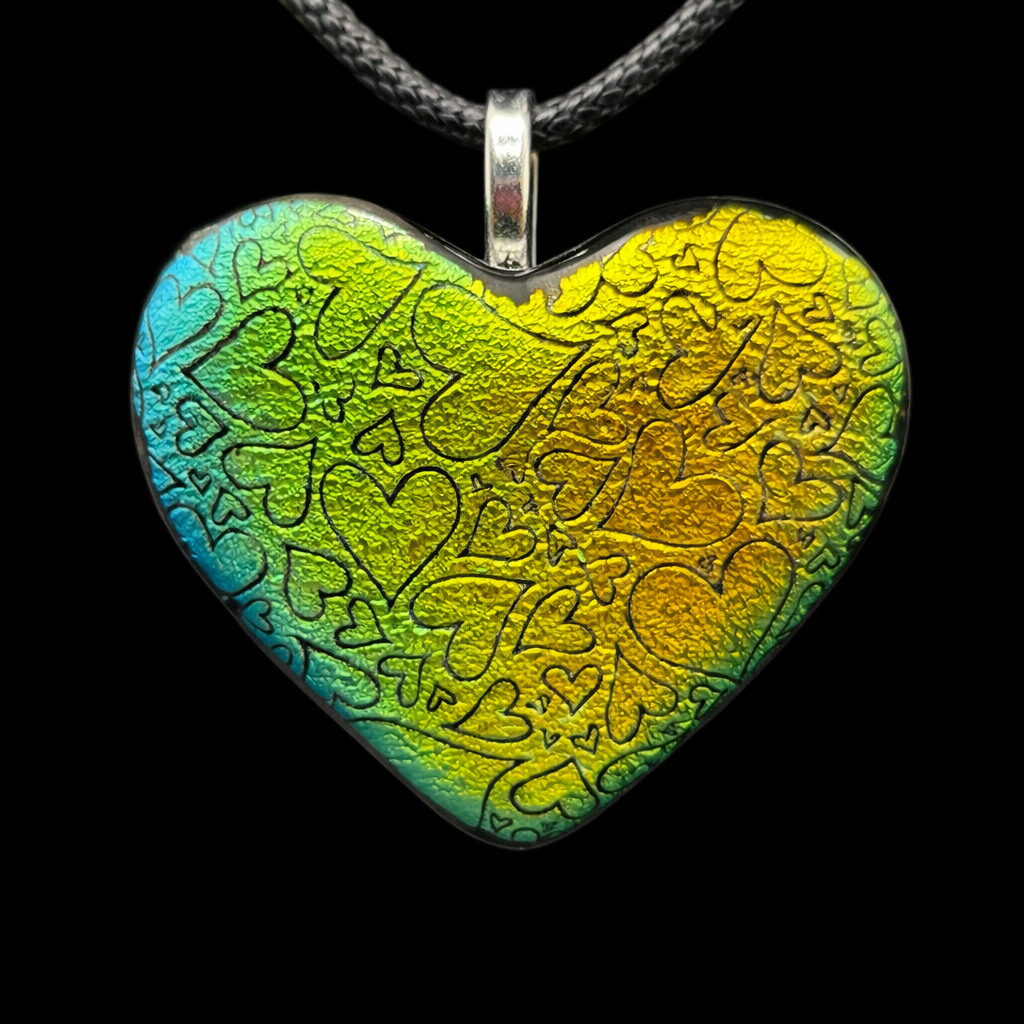 996-Chartreuse Hearts on Hearts