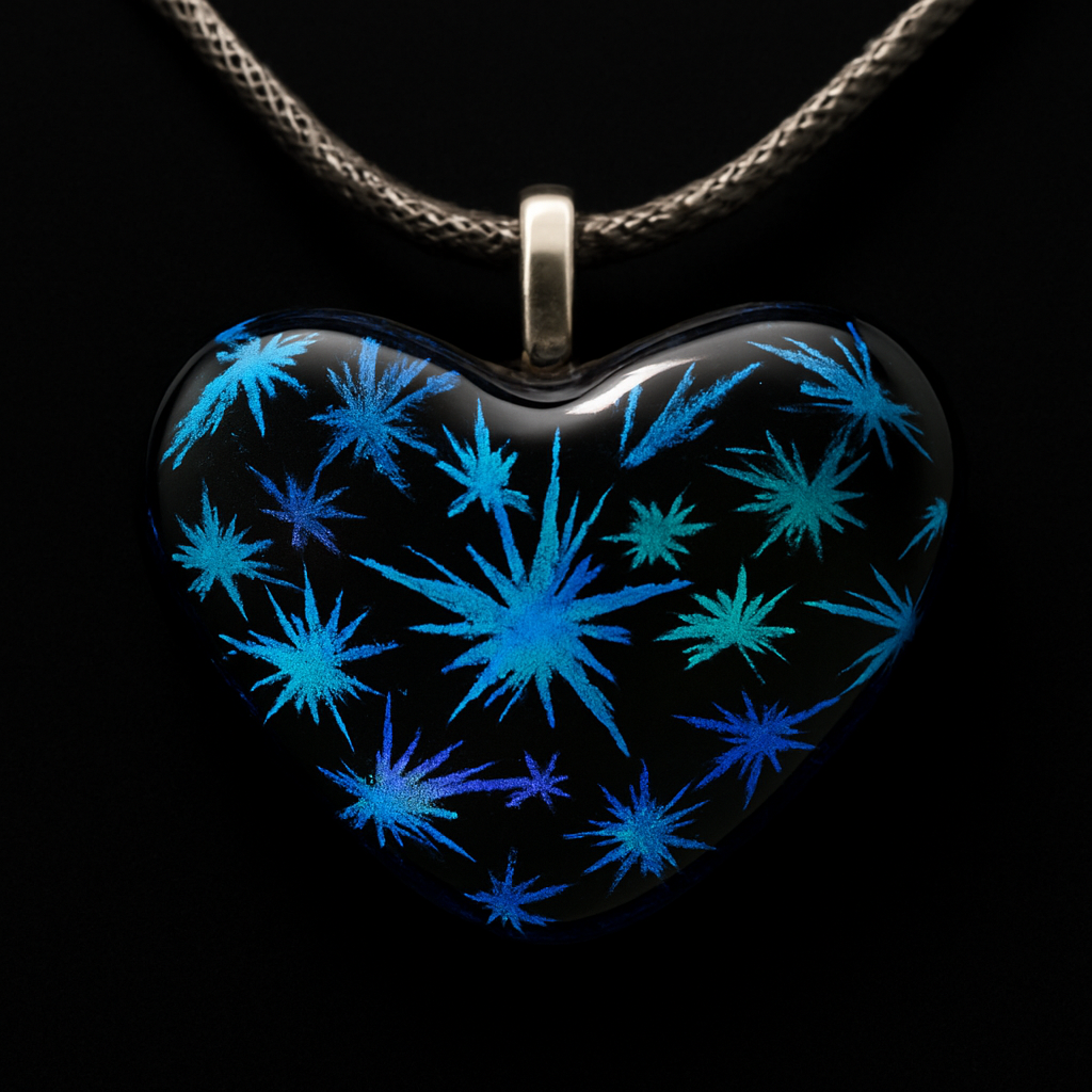 949-Shooting Stars Dichroic Pendant