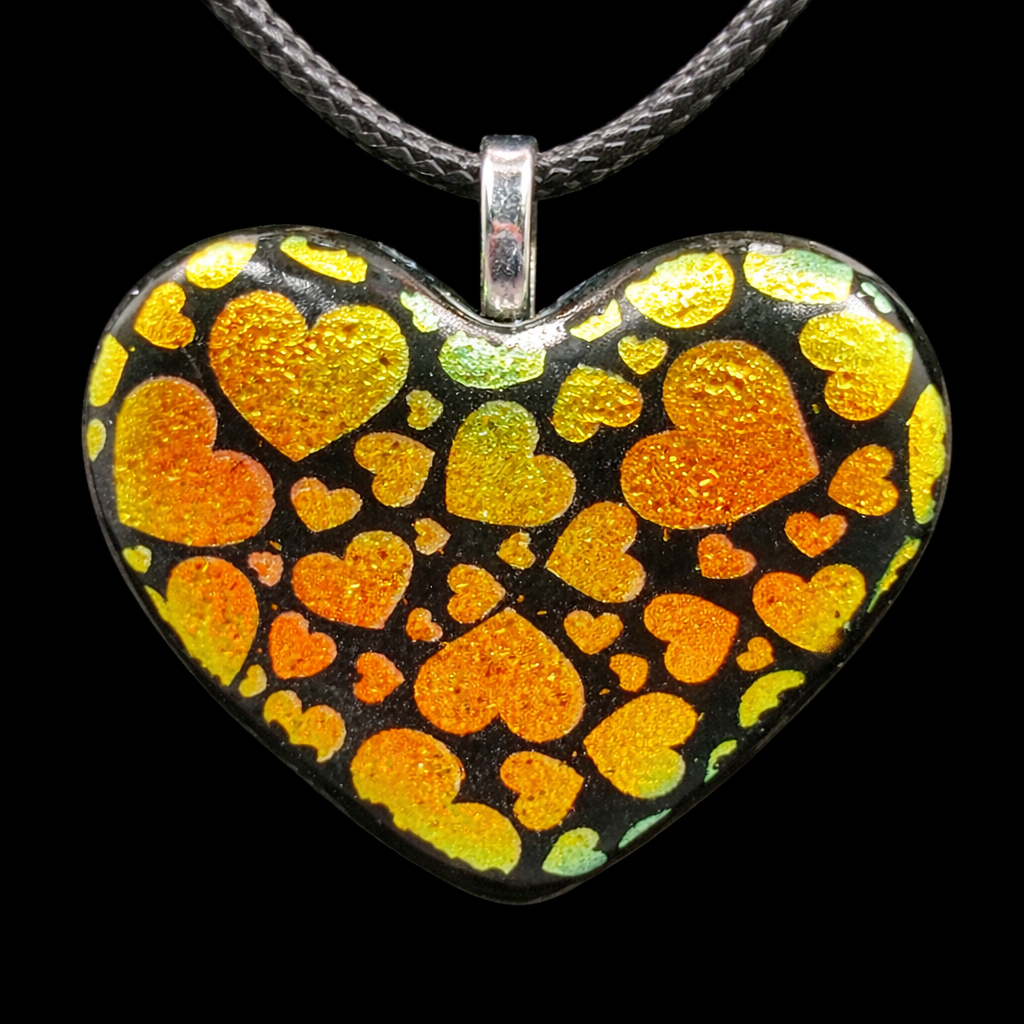 991-Gold Hearts on Hearts