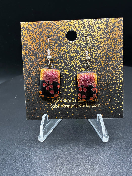 468 - Red cherry blossoms.