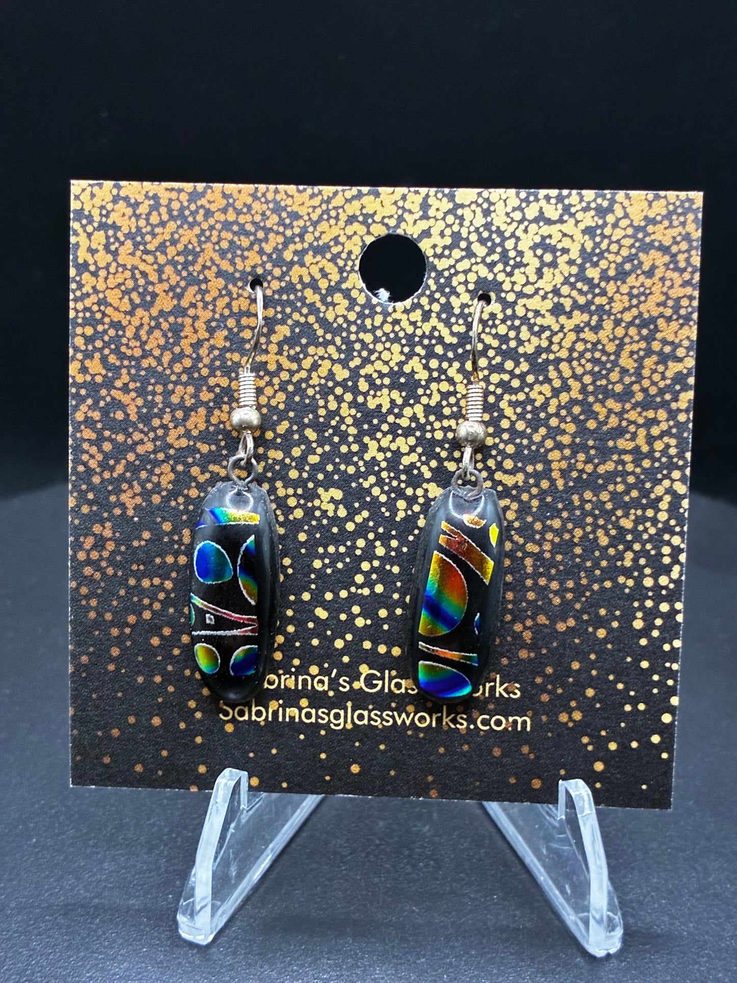 489-Multicolored Dichroic Glass